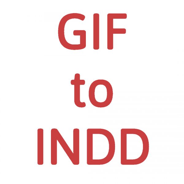 Conversion GIF to INDD