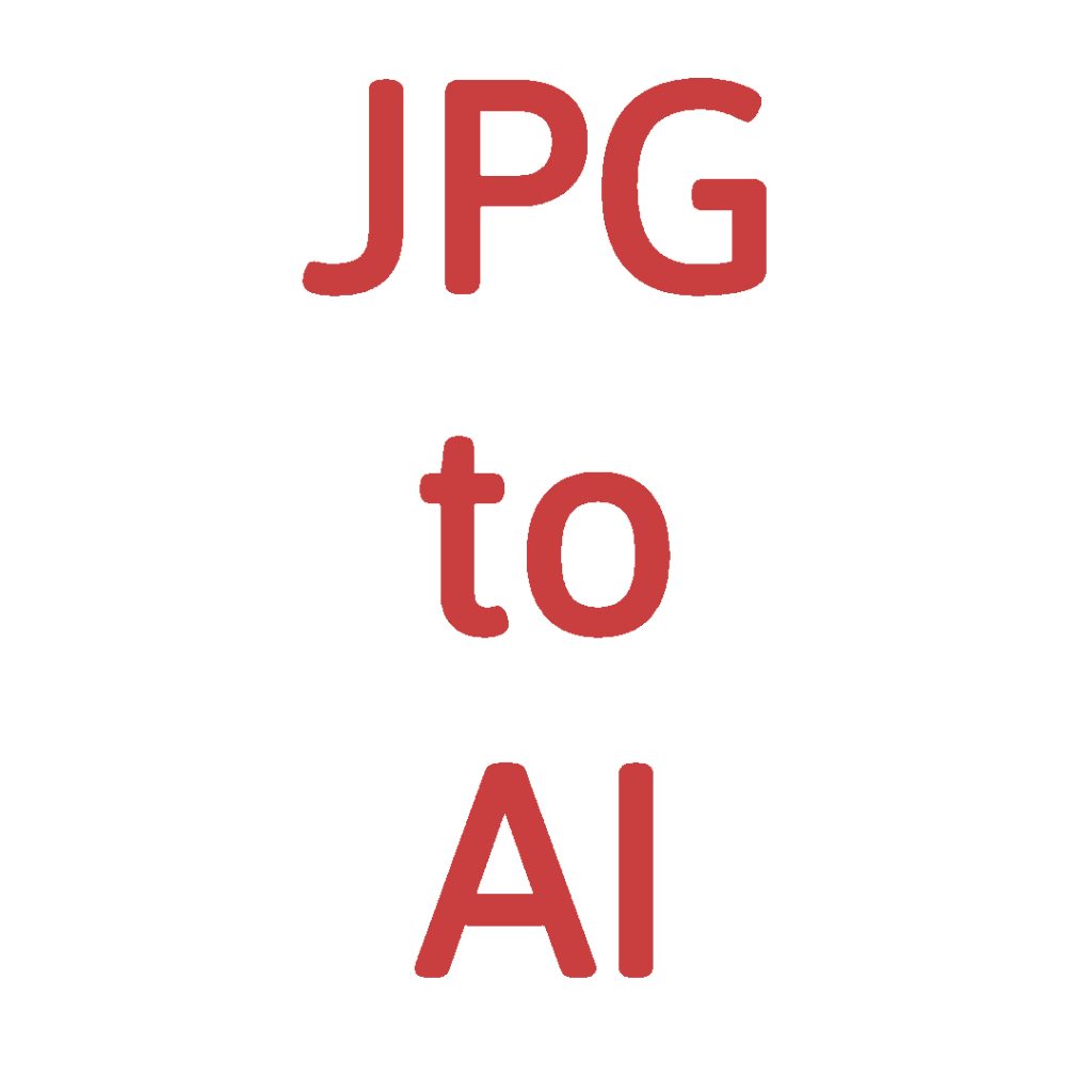 Conversion JPG to AI