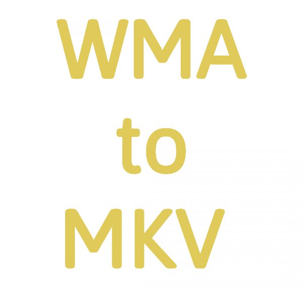 Conversion WMA to MKV